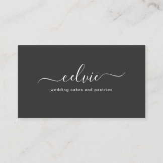 Visite Sweet Savvy Chic Élégant minimaliste Carte de visi