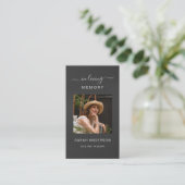 Visite Sympathie funéraire Carte de prière commémorative (Debout devant)
