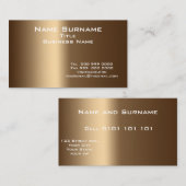 Visite Taille normale de l'entreprise et couleurs, Carte  (Devant / Derrière)