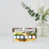 VISITE TAQUERIA - CARTE DE LOYAUTÉ CLIENT (Debout devant)