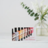 Visite Technicien carte de visite/Nail (Debout devant)