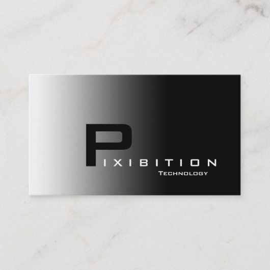 Visite Technologie blanche noire de BW 6 de carte de (Devant)