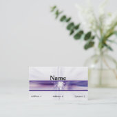 Visite Technologie d'ordinateur - modèle de carte de (Debout devant)