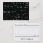 Visite tellement beaucoup remercient la carte yous de (Devant / Derrière)