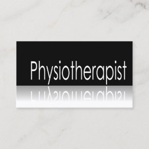 Visite Texte réfléchi - physiothérapeute - carte de