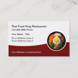 Visite Thai Food Restaurant Cuisine asiatique Carte de vi