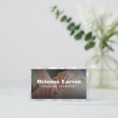 Visite Thérapeute de massage | Carte de rendez-vous (Debout devant)