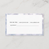 Visite Thérapeute de massage | Carte de rendez-vous (Dos)