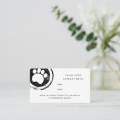 Visite Timbre de la patte du préparateur de carte de rend (Debout devant)