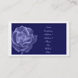 Visite Ton rose de bleu de carte d'affaires/profil
