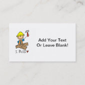 Visite Travailleur de la construction avec le carte de (Dos)