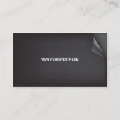 Visite Ultra profondément modèle masculin de carte de (Dos)