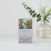 Visite « Un psaume de David » Carte de prière pour la pai (Debout devant)