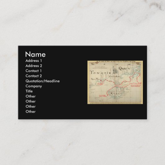 Visite Une carte authentique de 1690 pirates (avec des (Devant)