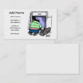 Visite Une carte personnalisable d'affaires/profil de (Devant / Derrière)