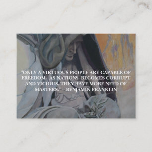 Visite "Une nation des hommes bien informés. "- Carte de