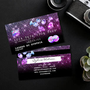 Visite Unicorn Diamonds Parties scintillant de carte de c