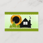 Visite Vacances Retraite Bed and Breakfast Carte de visit (Dos)