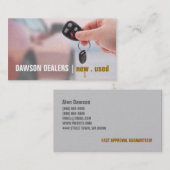 Visite Vente automatique, Concessionnaires, Carte de visi (Devant / Derrière)