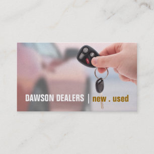 Visite Vente automatique, Concessionnaires, Carte de visi