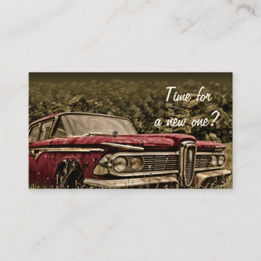 Visite Vente de voitures - Connectez-vous à votre Carte d (Devant)