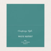 Visite Verre souillé plié d'abrégé sur floral carte de (Intérieur déplié)