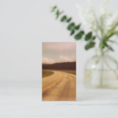 Visite Verticale funèbre de carte de prière de route (Debout devant)