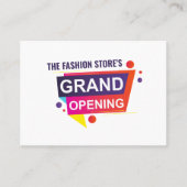 Visite Vibrant Grand Ouverture de la carte (Devant)