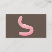 Visite Vin mou fermier vermiculaire dessin animé Carte de (Dos)