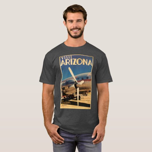 Visite vintage Arizona T-Shirt (Devant entier)