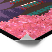 Visite vintage Japan Travel Poster (Coin)