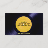 Visite Vinyle de carte d'industrie musicale (Dos)