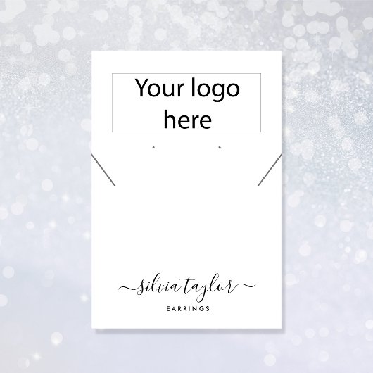 Visite Votre carte de présentation de bijoux de logo coll
