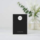 Visite Votre carte de présentation de collier simple avec (Debout devant)