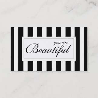 Visite Vous êtes un bel artiste de maquillage Carte de vi