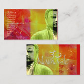 Visite Zen Bouddha Carte de visite, urbanisé (Devant / Derrière)
