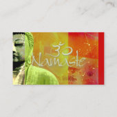 Visite Zen Bouddha Carte de visite, urbanisé (Dos)