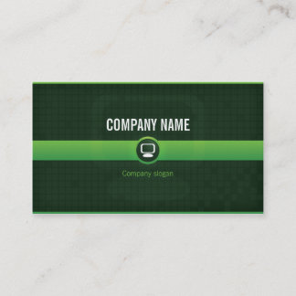 Visitekaart - Groene IT-professional v1 Visitekaartje