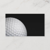 Visitekaart op zwarte achtergrond golfmonitor visitekaartje (Achterkant)
