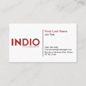 Visitekaartje (Voorkant)