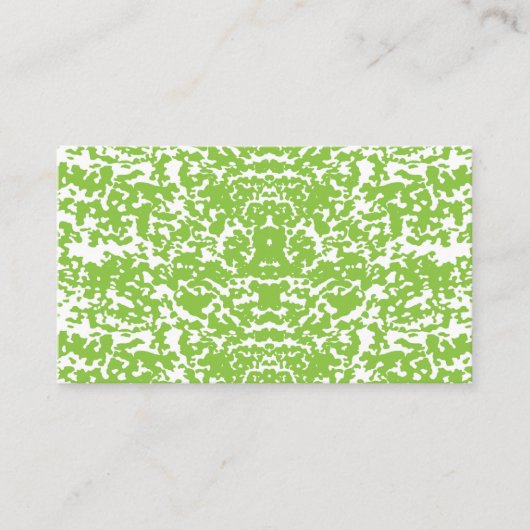 Visitekaartje (Voorkant)