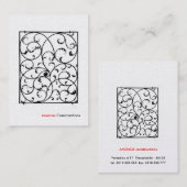 Visitekaartje (Voorkant / Achterkant)