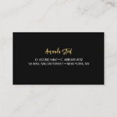 Visitekaartje (Achterkant)