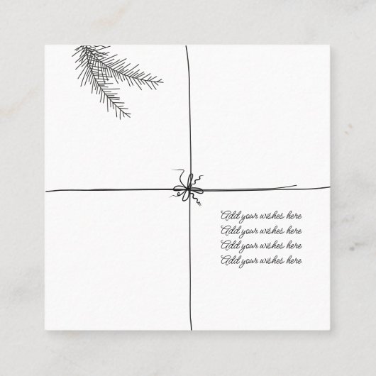 Visitekaartje (Achterkant)