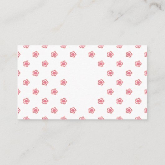 Visitekaartje (Achterkant)