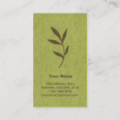 Visitekaartje (Achterkant)