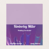 Visitekaartje (Buitenkant ongevouwen)