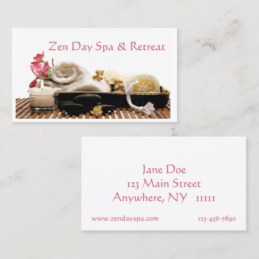 Visitekaartje (Voorkant / Achterkant)