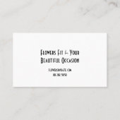 Visitekaartje (Achterkant)