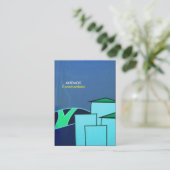 Visitekaartje (Staand voorkant)